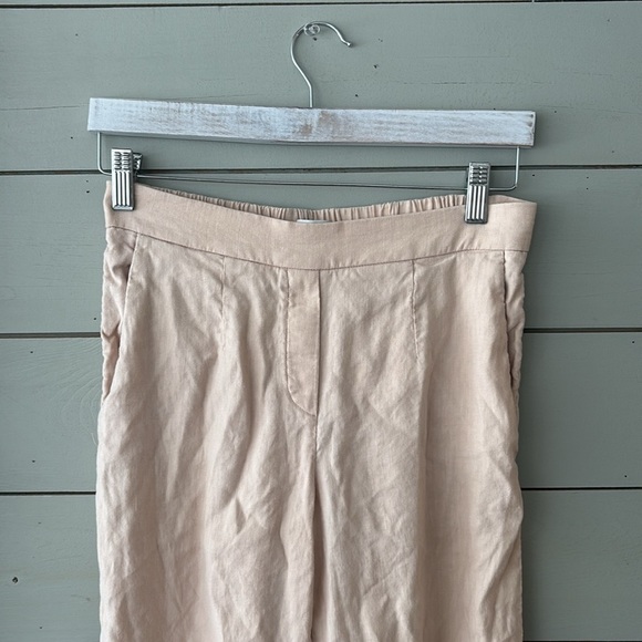 Babaton Soft Pink Linen Pants - Picture 2 of 6